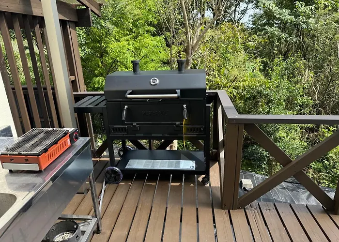 高島市風車村琵琶湖畔別荘ファミリーグループ大歓迎テラス炭火bbq New Openお得 Reiwa House